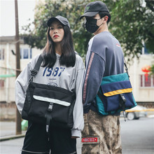 Fashion Chest Bag for Women Waterproof Nylon Shoulder Bag Hip Hop Streetwear Functional Students  Bags Harajuku Style 2024 - buy cheap