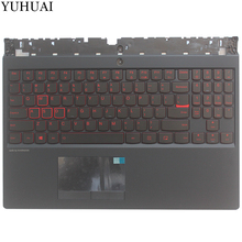 New US laptop keyboard For Lenovo Legion Y530 Y7000 US Upper case Palmrest keyboard bezel 2024 - buy cheap