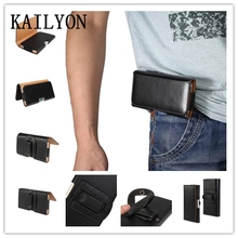 KAILYON para blackview bv7000 Clip de cinturón de cuero bolsa para blackview bv7000 pro BV8000 pro BV5000 BV2000S BV2000 E7 E7S p2 caso 2024 - compra barato