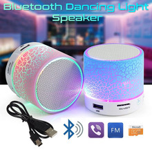 LED Mini Wireless Bluetooth Speaker Portable TF USB FM Portable Music Loudspeakers Hand-free call For iPhone 6 Phone PC with Mic 2024 - buy cheap