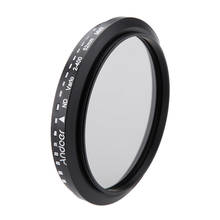 Andoer 52mm ND Fader Neutral Density Adjustable ND2 to ND400 Variable Filter for Canon Nikon DSLR Camera 2024 - buy cheap