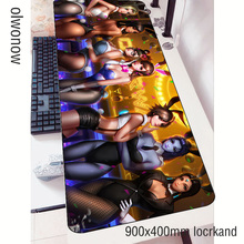 over watch padmouse 900x400x3mm gaming mousepad game desk large mouse pad gamer computer desk pc mat notbook mousemat pc 2024 - buy cheap