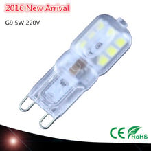 10pcs  2016 NEW g9 led 5W AC 220V 230V 240V G9 lamp Led bulb SMD 2835 LED g9 light Replace 30/40W halogen lamp light 2024 - buy cheap