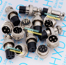 100set  GX16 GX16-4 4P 4Pin 16mm Male&Female Wire Panel Connector plug Circular Aviation Connector Socket Plug 2024 - buy cheap