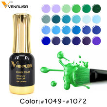 #60751 Venalisa New Nail Art Products 12ml Makeup UV Nail Gel Nail Art Manicure Nail Gel Lacquer Soak Off Base Top Gel Polishes 2024 - buy cheap