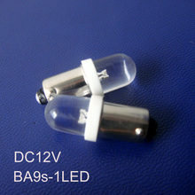 Высокое качество 12В BA9S автомобильная светодиодная приборная панель предупреждающий индикатор, BA9S led 12В сигнальные лампы, светодиодные лампы BA9S Бесплатная доставка 100 шт./лот 2024 - купить недорого