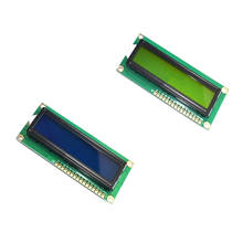 1602 Модуль ЖКД синий/желто-зеленый экран с IIC/I2C 16x2 ЖК-модуль подсветки LCD-1602 + I2C IIC 5V Для arduino DIY Kit 2024 - купить недорого