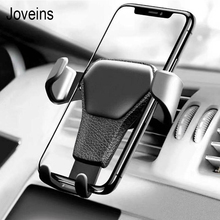 JOVEINS-Soporte de teléfono para coche con rotación de 360 grados, accesorio de ventilación de aire por gravedad para iPhone, Samsung, Huawei, Xiaomi, GPS protector 2024 - compra barato