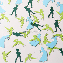 Confeti Peter Pan, Tinkerbell, Tink, Neverland, decoraciones de cumpleaños, decoración de mesa, 2024 - compra barato