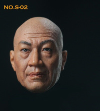 1/6 весы S-02 Shi Zhaoqi голова лепить китайский лысый актера голова резная модель игрушки для детей возрастом от 12 дюймов Мужская фигурка тела 2024 - купить недорого