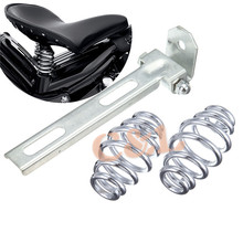 Soporte de asiento cromado de 3 ", apto para Harley Chopper, personalizado, Softail 2024 - compra barato