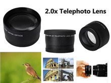 limitX 52mm 2X magnification Telephoto Lens for Nikon D3000 D3100 D3200 D3300 D5000 D5100 D5200 D5300 D5500 18-55mm Lenses 2024 - buy cheap