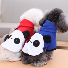 Ropa abrigada para perros pequeños invierno cachorro mascota abrigo chaquetas mascota dibujos animados sudaderas Chihuahua Pug Bulldog francés ropa trajes 2024 - compra barato