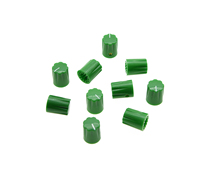 KAISH-perilla de Pedal de guitarra verde con borde festoneado Davies 1900H, 10 Uds. 2024 - compra barato