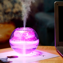 USB colorful night light projection humidifier desktop humidifier atomization household aroma diffuser spray office air purifier 2024 - buy cheap