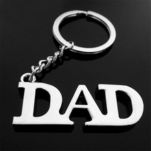 Novelty Letters Father's Day DAD Keychain Men Trinket Fashion Anchor Heart Key Chain On Bags Male Jewelry Party Birthday Gift 2024 - buy cheap