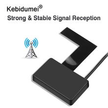 Kebidumei dab smb carro antena ativa digital para rádio tv receptor caixa smb conector universal estilo do carro antena exterior 2024 - compre barato