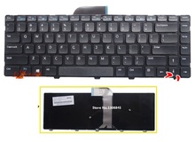 SSEA-nuevo teclado de EE.UU. en inglés para portátil Dell Inspiron, 14, 3421, 3437, 14R, 5421, 5437, teclado negro 2024 - compra barato