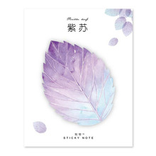 2 Book Notepad Simulation Leaf Sticker N Times Post Message Sticky Notes Can Tear Note Book Office School Supplies Stationery 2024 - buy cheap