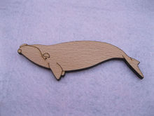 brand new arrive southern right whale wood brooches pin 2024 - buy cheap