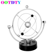 Kinetic Art ! Mobile Milky Way Gizmos Perpetual Motion Spherical Pendulum Revolving Desk Orbital Toy 2024 - buy cheap