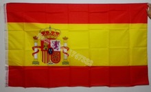 Bandera de España, bandera nacional de Europa en todo el mundo, productos superventas, Bandera de 3x5 pies, 150x90cm, agujeros de metal de latón 2024 - compra barato