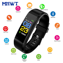 MNWT Smart Wristband Fitness Tracker Bluetooth Watch Blood Pressure Heart Sleep Monitor Watch Sport Bracelet For Android iOS 2024 - buy cheap