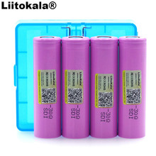 4 pces liitokala original 3.7v icr18650 30q bateria 3000mah bateria de lítio inr18650 alimentado bateria recarregável para + caixa 2024 - compre barato