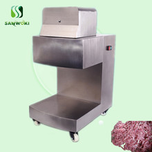 Picadora de carne de acero inoxidable, máquina cortadora de carne fresca y congelada, para uso comercial y doméstico 2024 - compra barato
