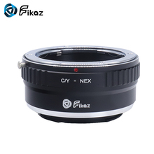 Fikaz C/Y-NEX Camera Lens Mount Adapter Ring For Contax/Yashica C/Y CY Lens to Sony Alpha NEX E-Mount For Sony NEX-3 NEX 2024 - buy cheap