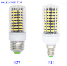 B22 SMD 5733 Lampada LED Lamp E27 220V 7W 80LED E14 Bombillas LED Bulb 110V Spotlight Ampoule LED Light Candle Luz 2024 - buy cheap