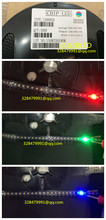 Бесплатная доставка 500 шт./лот 1206 RGB (красный зеленый синий) SMD поверхностное монтаж SMT СВЕТОДИОДНЫЙ 1206 3,2*2,7 светодиод Светодиодная лампа 2024 - купить недорого