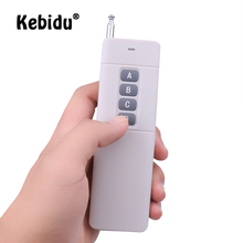 Kebidu Universal 433MHz Remote Control Support 1000M DC 12V 4 Button Clone Cloning Copy Electric Garage Door Remote Control 2024 - buy cheap