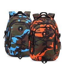 3 Sizes Camouflage Waterproof Nylon School Bags for Girls Boys Orthopedic Children Backpack Kids Bag Grade 1 - 6 Mochila Escolar 2024 - buy cheap