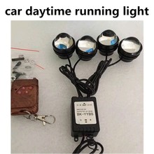 top sale Car Light Running 4 pcs 12V 12W Hawkeye LED Emergency Strobe Wireless Remote Control lamp source 2024 - buy cheap