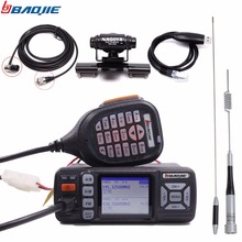 Baojie BJ-318 Mini Vehicle Mount Car Radio Station 256CH 10km 25W Dual Band VHF/UHF Mobile Radio Transceiver Upgrade of BJ-218 2024 - buy cheap