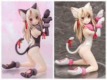 Figura del Anime Fate Kaleid Liner, figura de Illyasviel Von Einzbern Cat Girl Ver. Figura de acción Sexy de PVC, modelo de colección, juguetes, muñeca de 14cm 2024 - compra barato