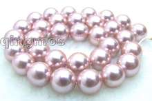 SALL Big 12mm Round Purple Sea shell PEARL beads strands 15"-los421 Wholesale/retail Free shipping 2024 - buy cheap