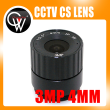3Mega pixels 4mm CS lens IR Fixed CS Lens 1/3" CS F1.6 lens for CCTV Security Camera Free Shipping 2024 - buy cheap