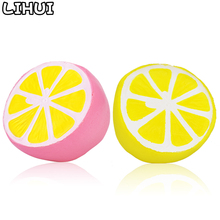 Lemon Lovely Squishy Toys for Children Funny Slow Rising Jumbo Soft Squishi Squeeze Toy Anti Stress Cute Colorful Squishies Gift 2024 - buy cheap
