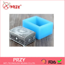 Jewelry box Silicone molds soap mold handmade soap molds silica gel die Jewelry box Aroma stone moulds candle mould molds 2024 - buy cheap