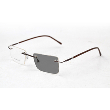 Photochromic Presbyopia Sunglasses Women Men Rimless Reading Glasses magnifier Hyperopia Spectacles Customize Prescription N5 2024 - buy cheap