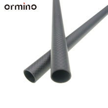 Ormino-Tubo de fibra de carbono para Dron, marco de cuadricóptero, equipo de aterrizaje, kit de multicóptero, 15X13X500mm, 2 uds. 2024 - compra barato