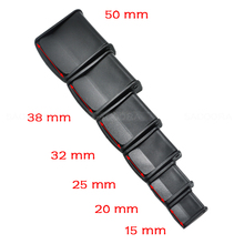 15mm 20mm 25mm 32mm 38mm 50mm Cam Buckles Plastic Black Toggle Clip Molle Tactical Backpack Straps Belt Bag Parts Accessories 2024 - buy cheap