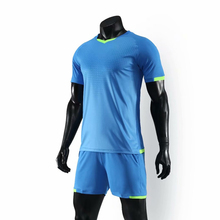 Thailand soccer jerseys sets men's quick dry football training suit pocket soccer jerseys set team breathable custom soccer sets 2024 - buy cheap