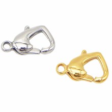 2pcs/lot Stainless Steel Lobster Clasps 15x8mm Necklace/Bracelet Lobster Clasp Hook for DIY Jewelry Making Finding 2024 - buy cheap