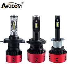 Avacom LED H1 H3 H4 H7 LED H15 Turbo Car Headlight Bulbs ZES Chip 6500K White 16000Lm LED H13 HB3 HB4 H8 Hir2 Auto Headlamp DRL 2024 - buy cheap