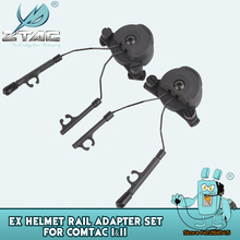 Z Tac-Adaptador de riel para casco, soporte táctico para auriculares de caza, compatible con Peltor Comtac I II, serie Comtac Z149 2024 - compra barato