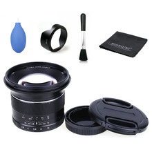 Ультраширокоугольный объектив 12 мм f2.8 для Sony E-mount Φ беззеркальные камеры A6500 A6300 A7 с ручной фокусировкой основной фиксированный объектив + подарок 2024 - купить недорого
