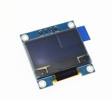 Светодиодный ЖК-дисплей SUQ, желтый, синий, двухцветный, 128X64 O, для Arduino 0,96 дюйма, I2C IIC SPI, последовательный новый оригинальный 2024 - купить недорого